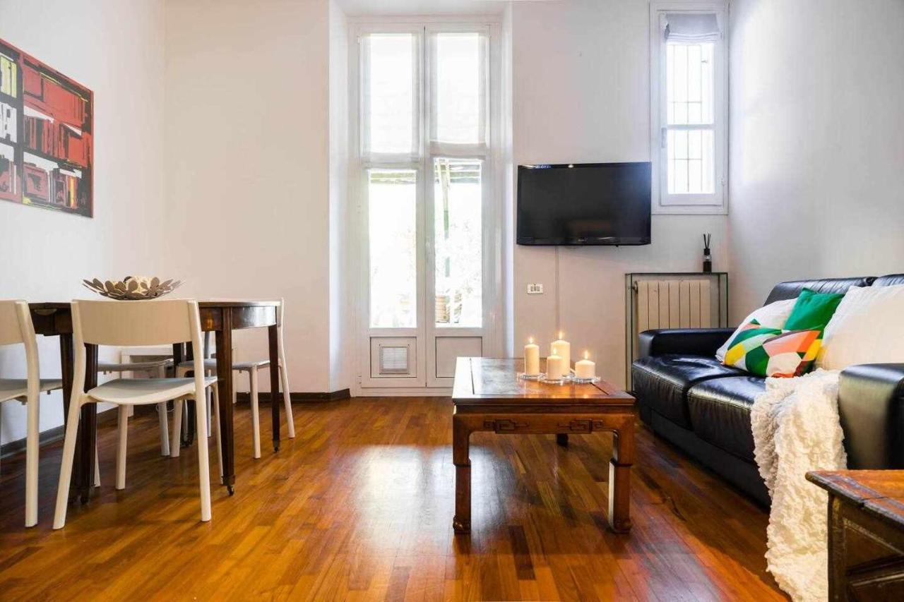 Ma08A Beautiful Flat With Terrace In Pta Nuova Lägenhet Milano Exteriör bild