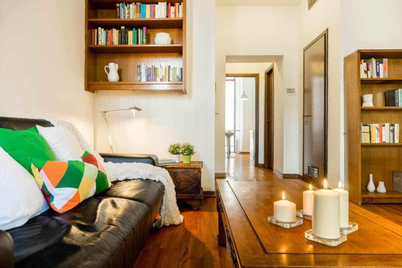 Ma08A Beautiful Flat With Terrace In Pta Nuova Lägenhet Milano Exteriör bild