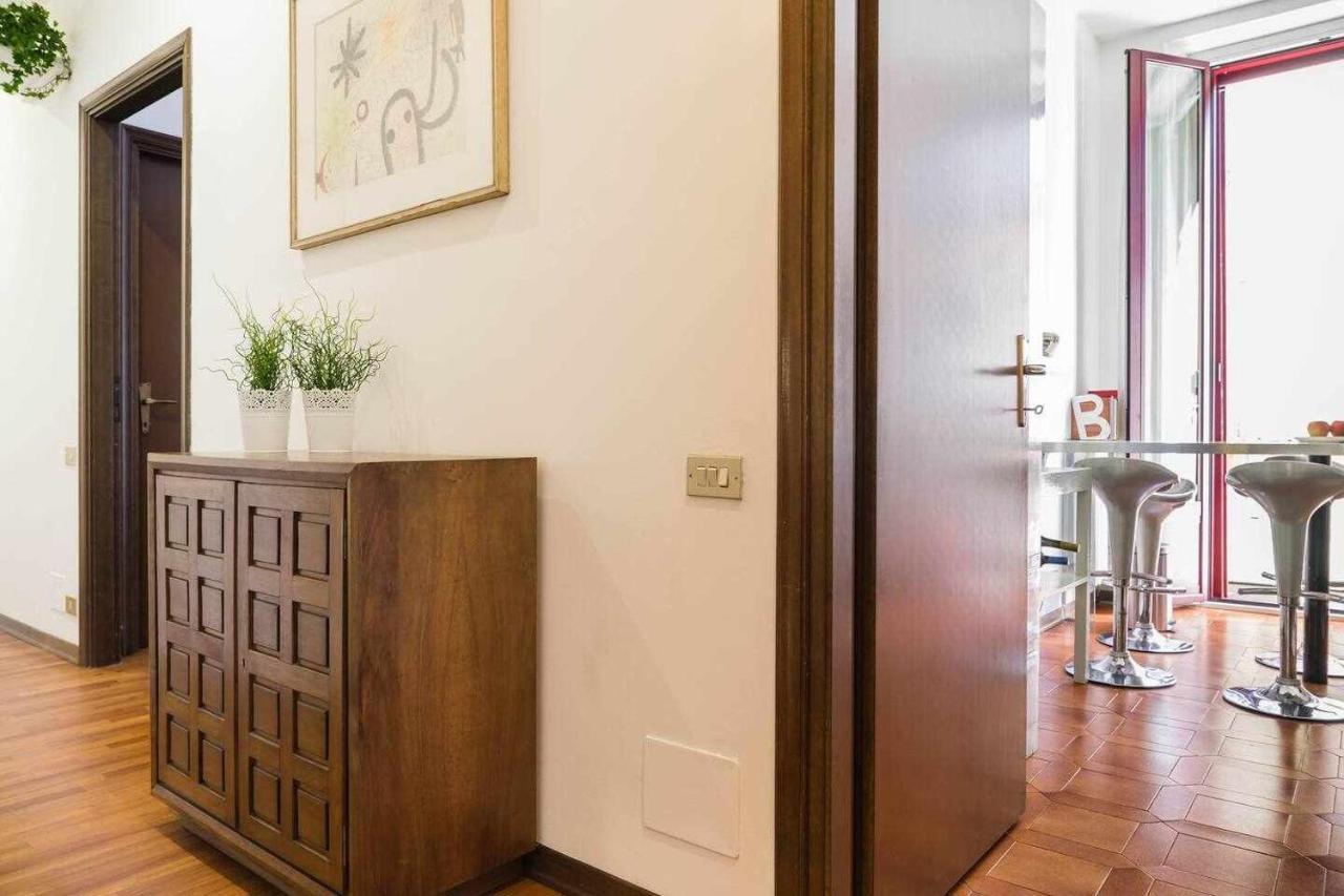Ma08A Beautiful Flat With Terrace In Pta Nuova Lägenhet Milano Exteriör bild